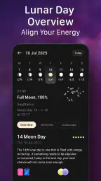 Moon Phase Calendar - MoonX screenshot