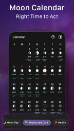 Moon Phase Calendar - MoonX screenshot
