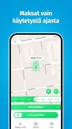 Moovy, parkkisovellus Suomesta screenshot