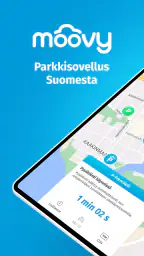Moovy, parkkisovellus Suomesta screenshot