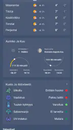 MSN Sää screenshot