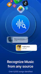 Musiikin tunnistus screenshot