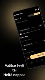 Musiikki AI: Laulugeneraattori screenshot