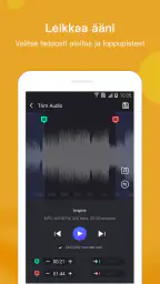 Musiikkieditori screenshot