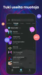 Musiikkisoitin ja MP3-soitin screenshot