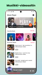 Musiikkisoitin - MP3 kappaleet screenshot