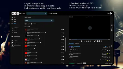 Muvika Karaoke screenshot