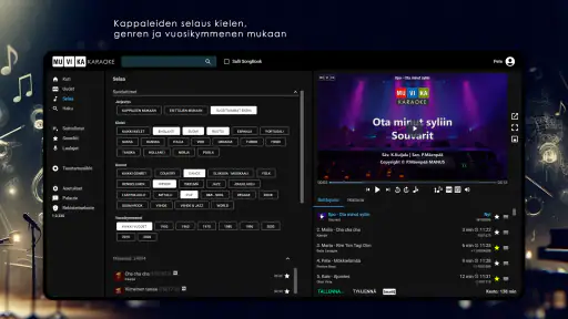 Muvika Karaoke screenshot