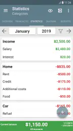 My Budget Book screenshot