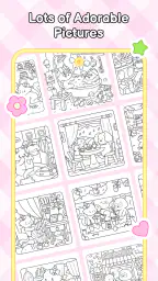 My Cute Friends: Coloring Book screenshot