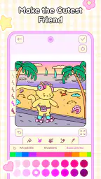My Cute Friends: Coloring Book screenshot