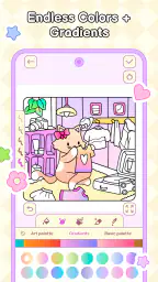 My Cute Friends: Coloring Book screenshot