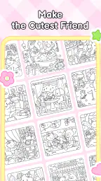 My Cute Friends: Coloring Book screenshot