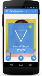 My Face Shape Meter and frames screenshot