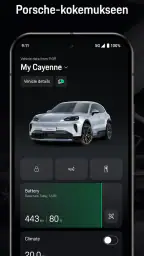 My Porsche screenshot