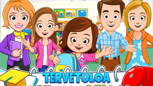 My Town : School screenshot