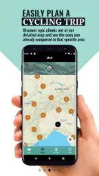 myCols - your cycling climbs screenshot