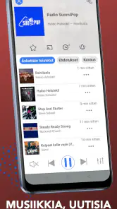 myTuner Radio Suomi nettiradio screenshot