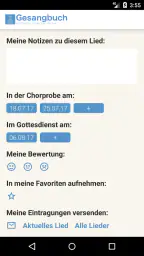 NAK Gesangbuch screenshot