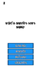 Naruto Boruto Ninja Quiz screenshot