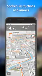 Naviki - pyörän navigaattori screenshot