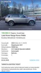 Nettiauto screenshot