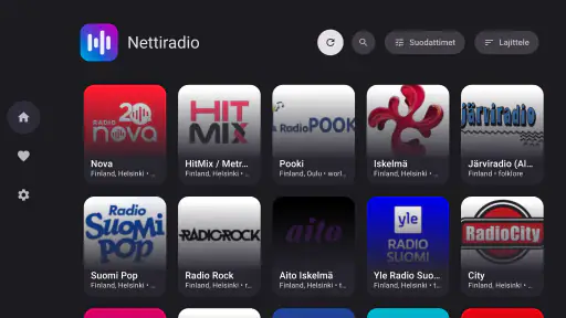 Nettiradio screenshot