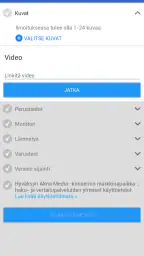 Nettivene screenshot