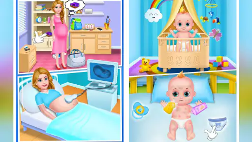 Newborn Parenting Games screenshot
