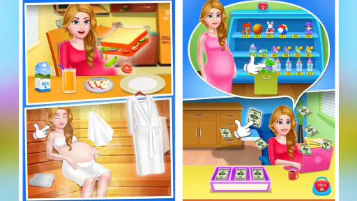 Newborn Parenting Games screenshot