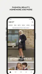 Next: Fashion & Homeware screenshot