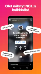 NGL – anonyymi q&a screenshot
