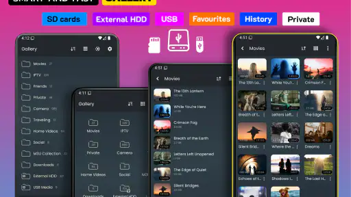 Night Video Player - voice amp screenshot