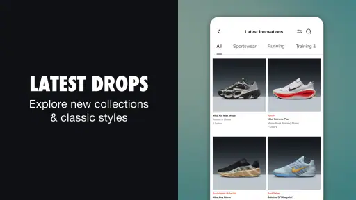 Nike: Shoes, Apparel & Stories screenshot