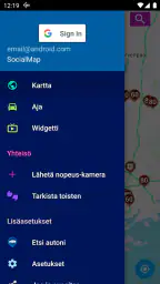 Nopeuskamerat NAVIGATOR screenshot