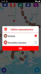 Nopeuskamerat NAVIGATOR screenshot
