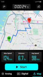 Nopeusmittari : Matkamittari screenshot