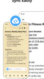 Notes: Color Notepad, Notebook screenshot