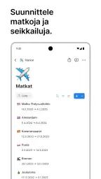 Notion: muistiot, tehtävät, AI screenshot