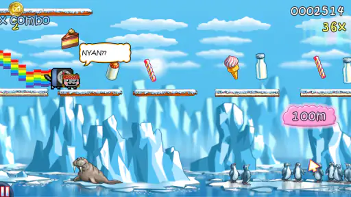 Nyan Cat: Lost In Space screenshot