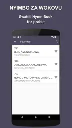 Nyimbo Za Wokovu - Swahili screenshot