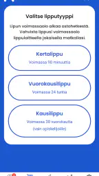 Nysse Mobiili screenshot