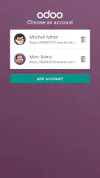 Odoo screenshot