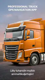 Odysseus GPS Truck Navigation screenshot