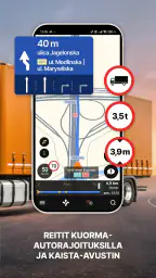 Odysseus GPS Truck Navigation screenshot
