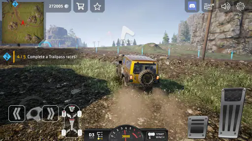 Off Road 4x4 -ajosimulaattori screenshot