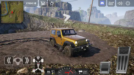 Off Road 4x4 -ajosimulaattori screenshot