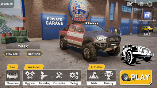 Off Road 4x4 -ajosimulaattori screenshot