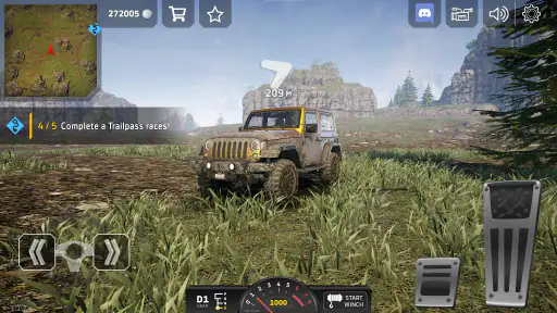 Off Road 4x4 -ajosimulaattori screenshot