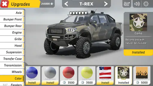 Off Road 4x4 -ajosimulaattori screenshot